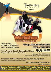 Tangtungan Workshop - Pencak Silat vs Tantangan Jaman
